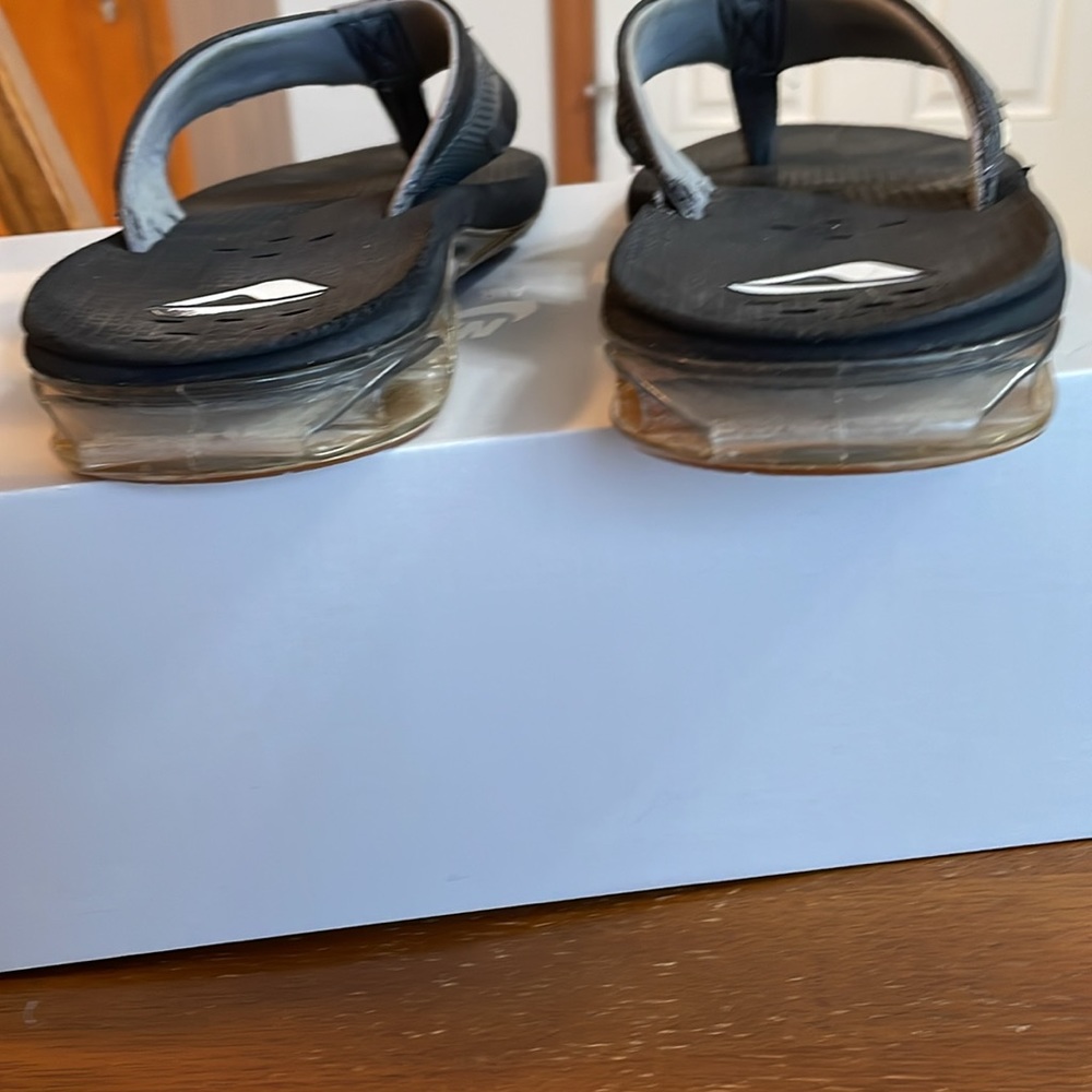 Reef Stealth Black mens size 10 flip flop - Picture 3 of 12